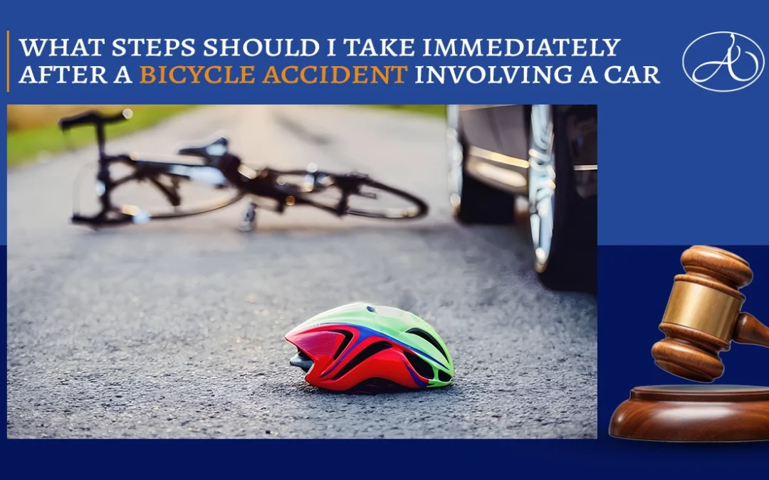 What Steps Should I Take Immediately After a Bicycle Accident Involving a Car?