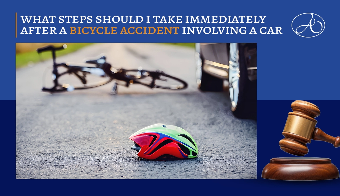 What Steps Should I Take Immediately After a Bicycle Accident Involving a Car?