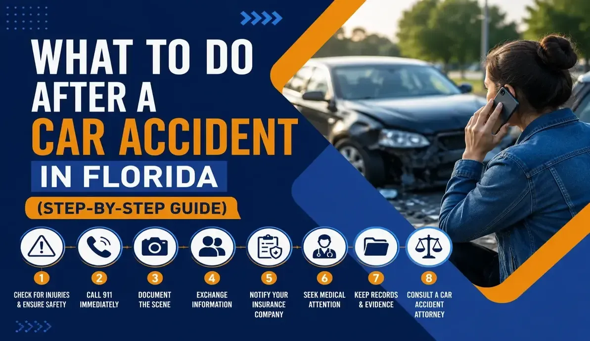 What To Do After a Car Accident in Florida (Step-by-Step Guide)