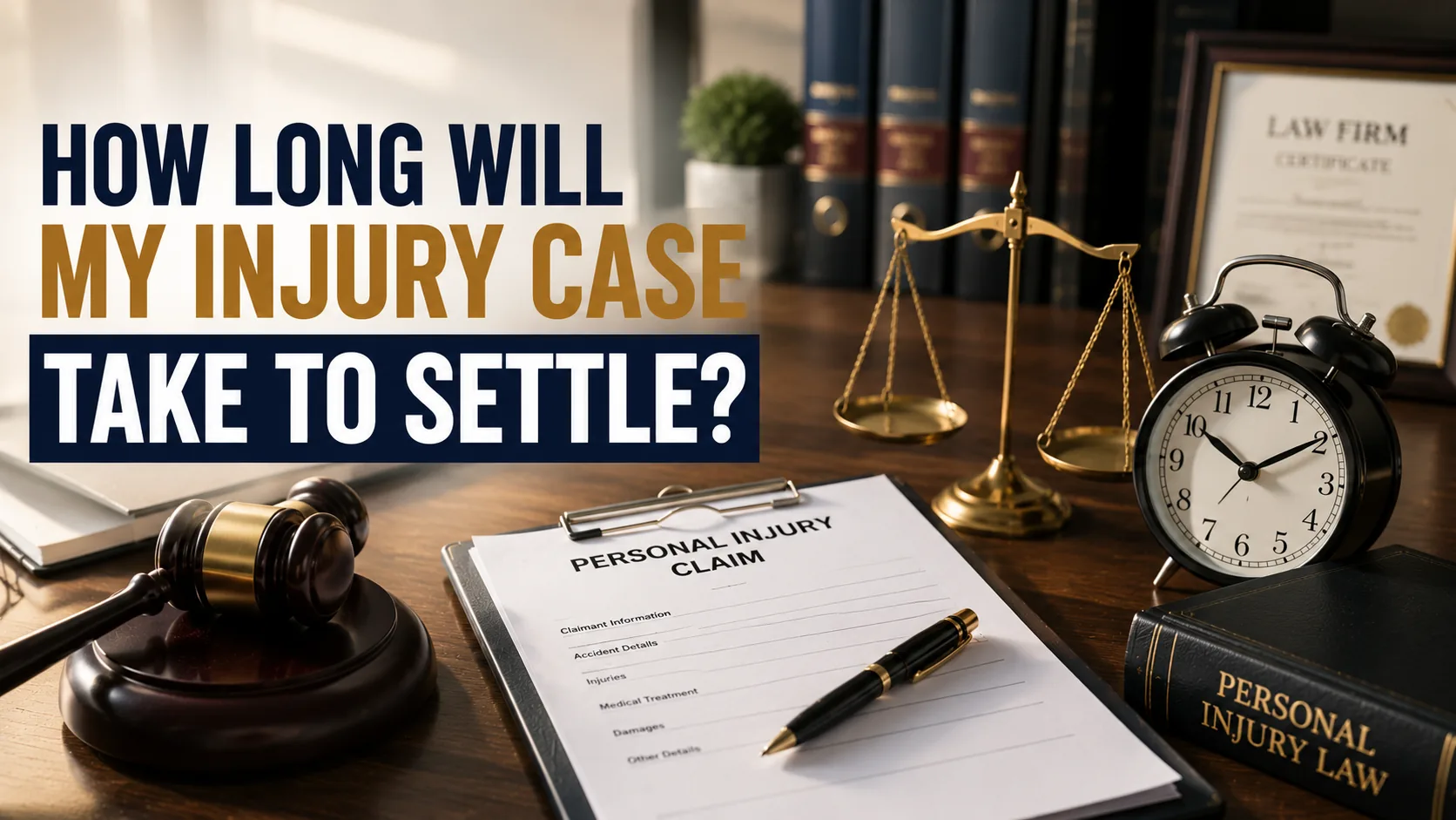 How long will my personal injury case take to settle in Florida