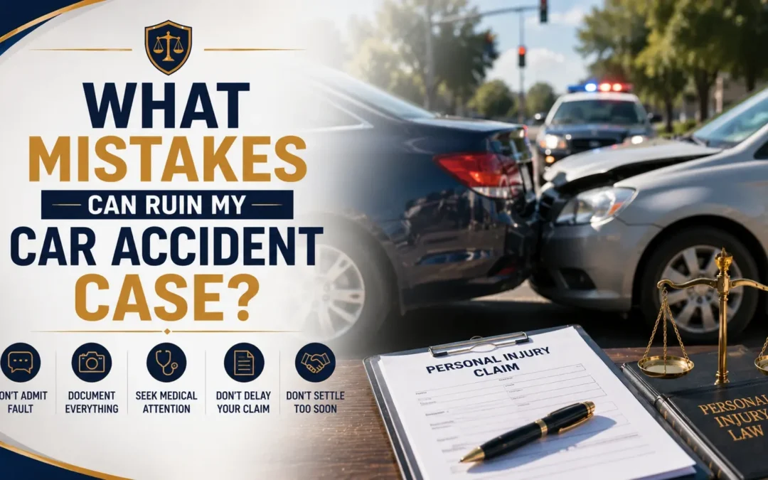 What Mistakes Can Ruin My Car Accident Case in Florida