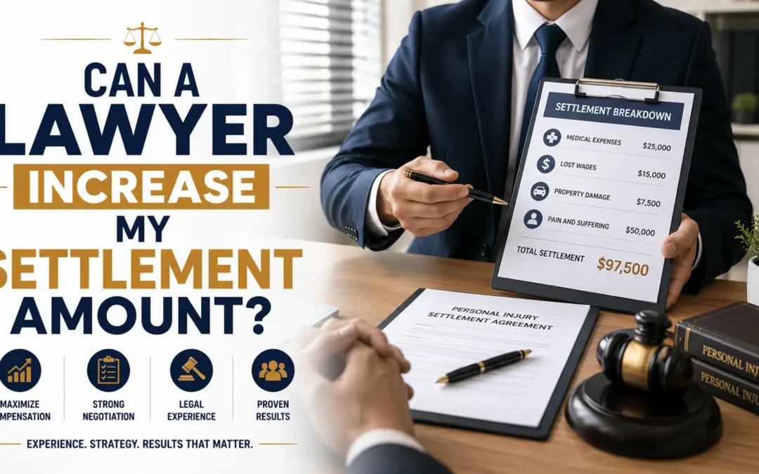 Can a Lawyer Increase my Settlement Amount