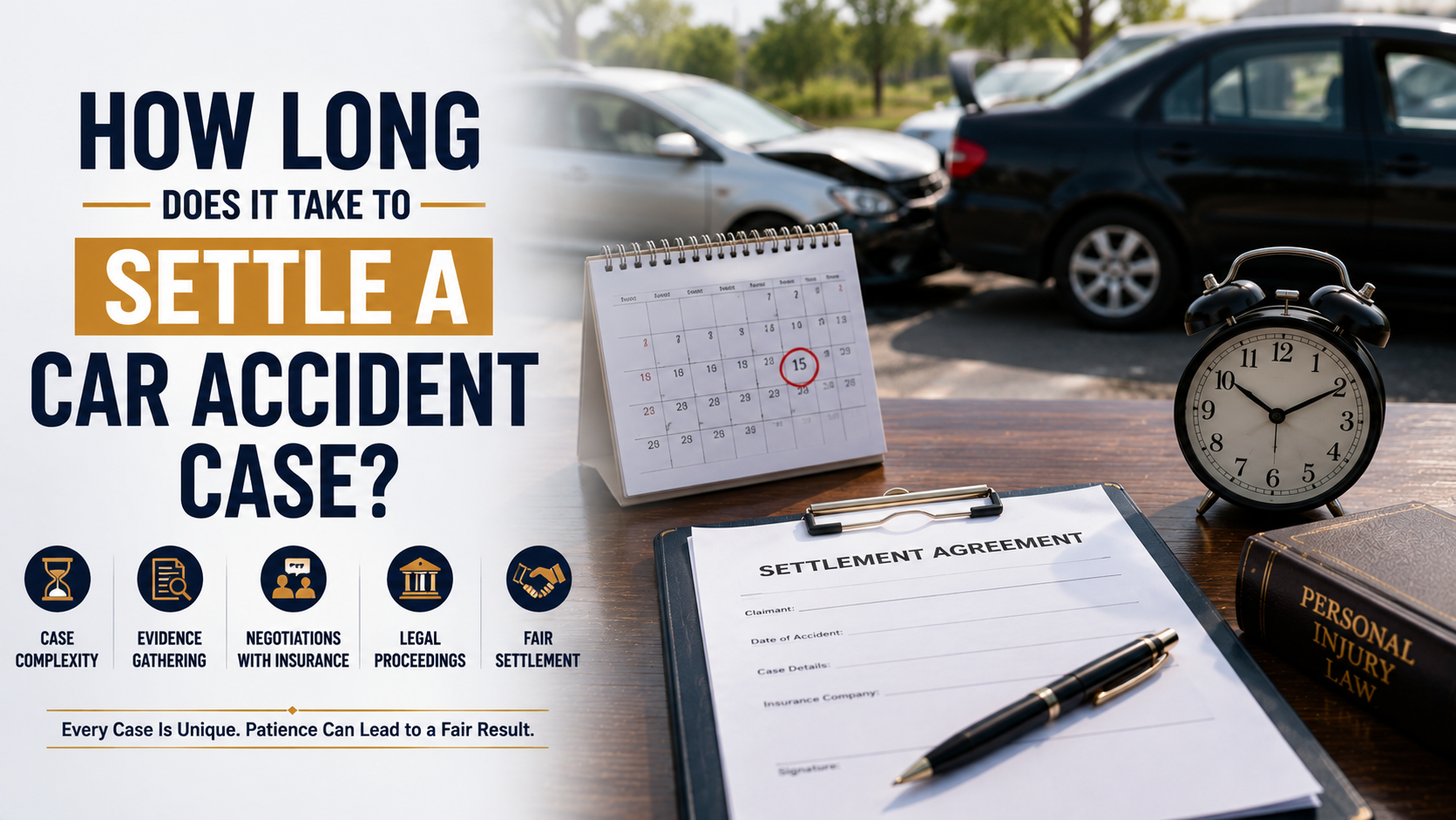 How Long Does it Take to Settle a Car Accident Case