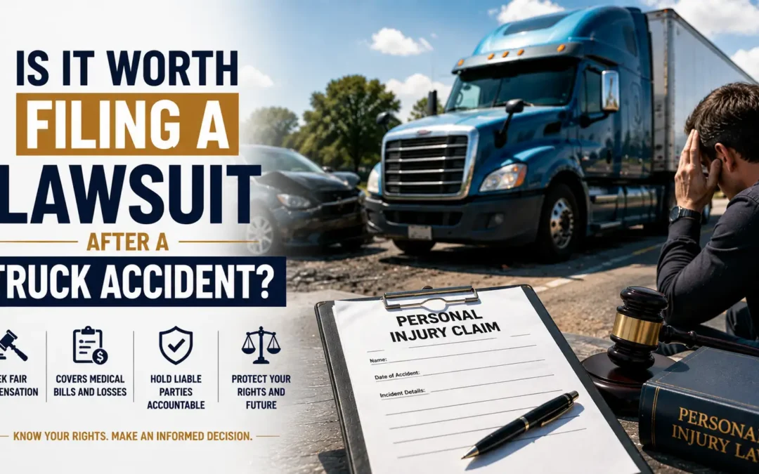 Is it Worth Filing a Lawsuit After a Truck Accident