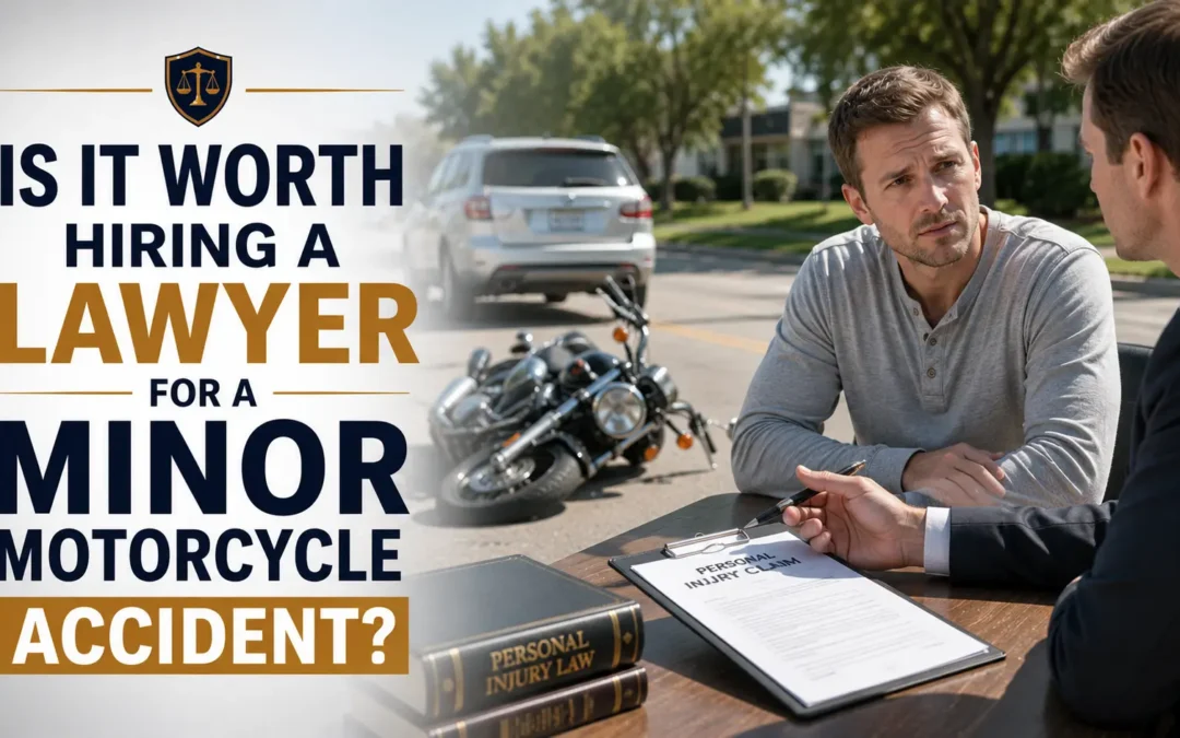 Is it Worth Hiring a Lawyer for a Minor Motorcycle Accident