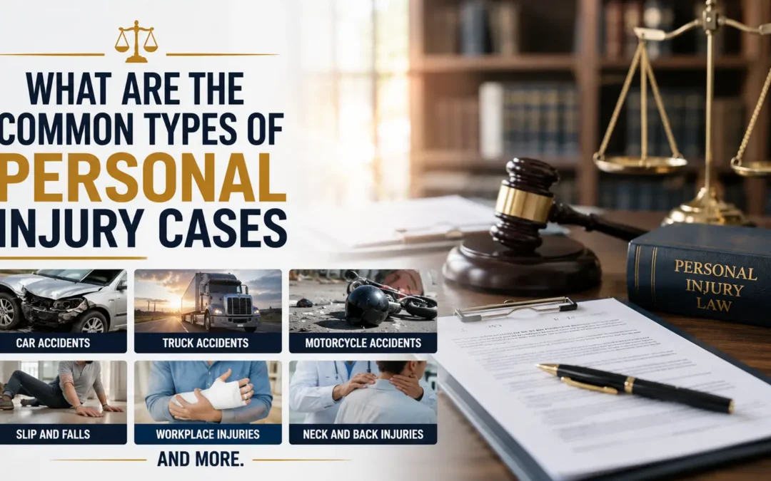 What are the Common Types of Personal Injury Cases