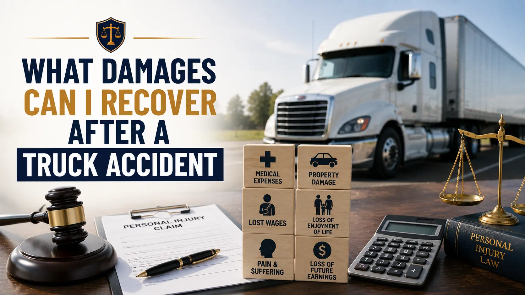 What Damages Can I Recover From After a Truck Accident
