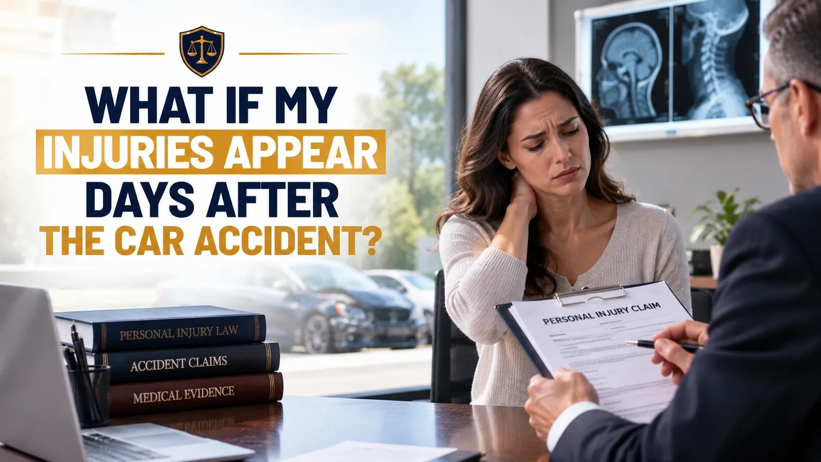 What if my Injuries Appear Days after the Car Accident