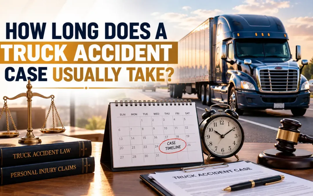 How Long Does a Truck Accident Case Usually Take