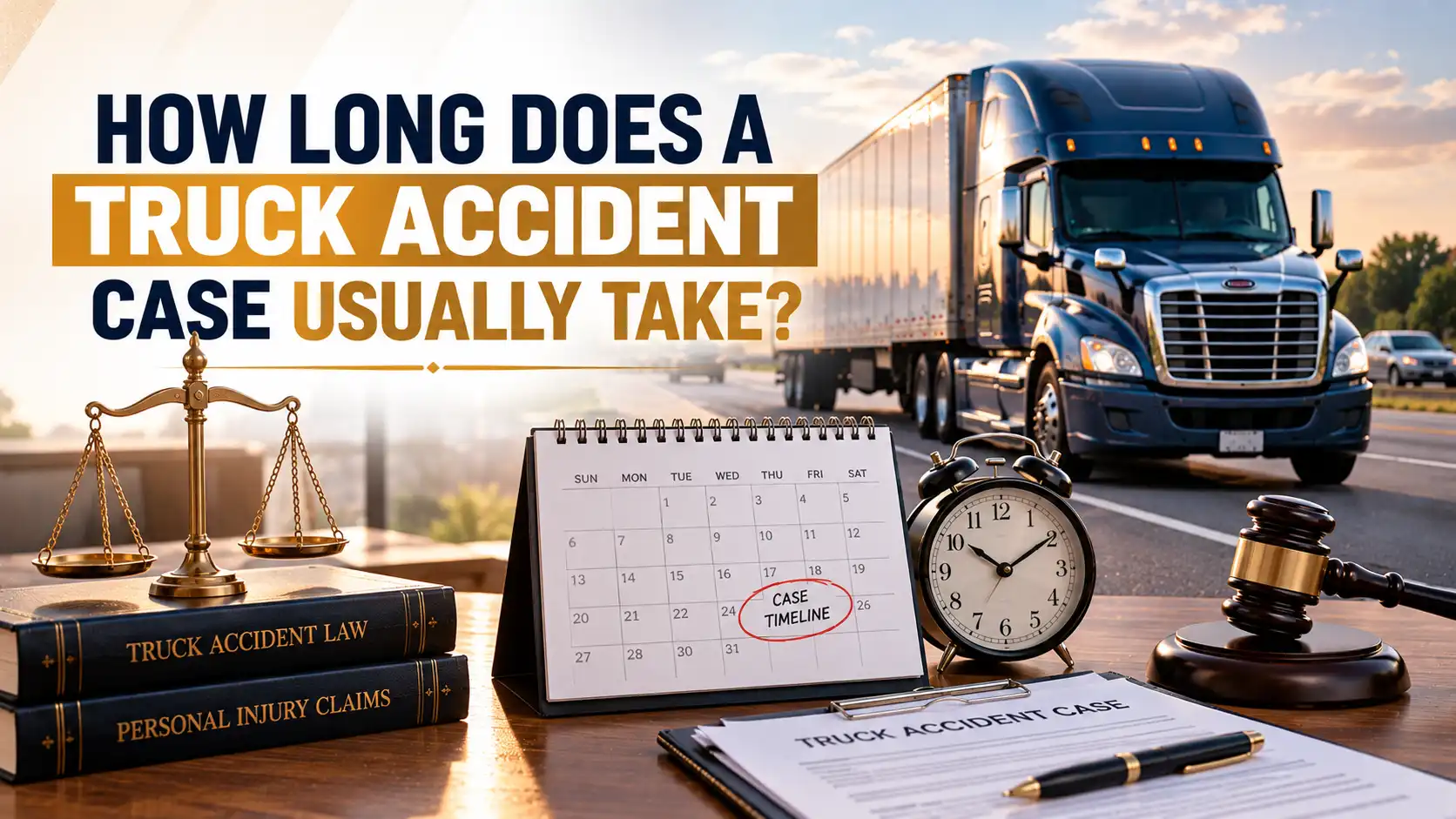 How Long Does a Truck Accident Case Usually Take